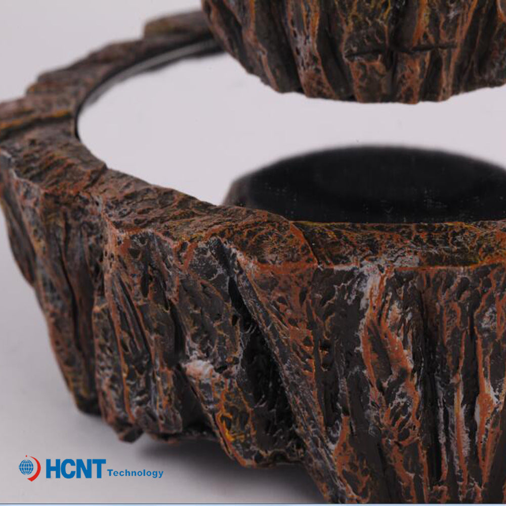 Potted Plants Imitation Ceramic Resin Magnetic Levitation Flower Pot