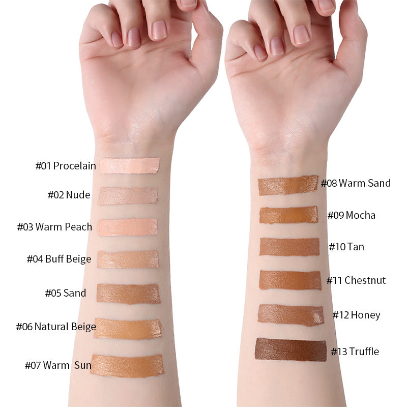Langmanni Cross-border Makeup Liquid Foundation Matte Oil Control Concealer Foundation European And American Makeup Amazon Exclusively
