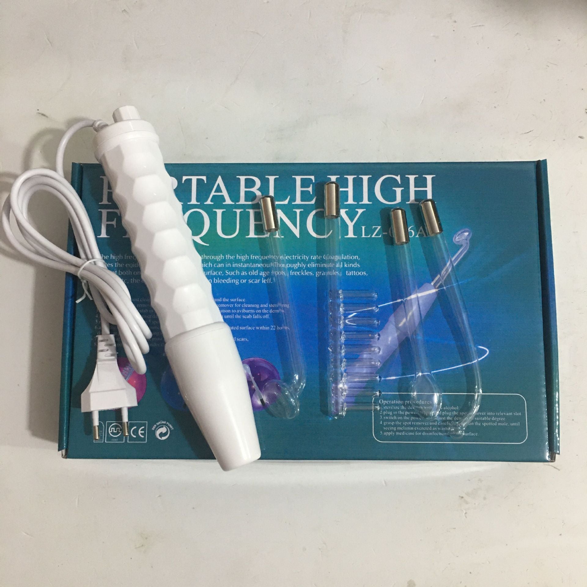 High-frequency Electrotherapy Instrument Portable Electrotherapy Comb Home Beauty Instrument Electrotherapy Stick