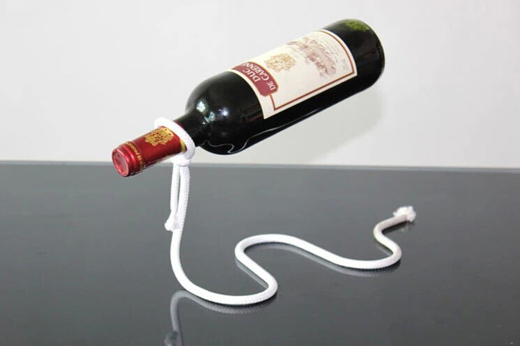 Creative Suspension Iron Chain Wine Rack