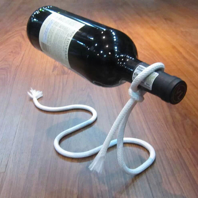 Creative Suspension Iron Chain Wine Rack