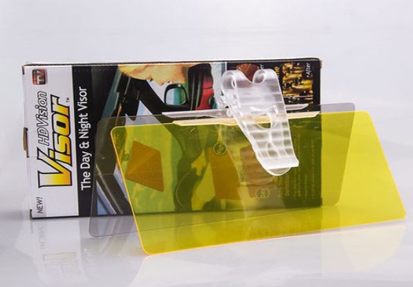 HD CAR ANTI-GLARE DAY &amp; NIGHT VISION DRIVING VISOR