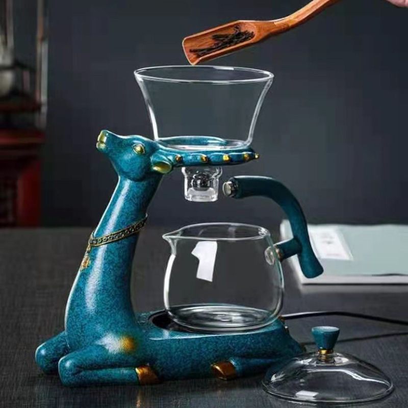 Automatic Glass Tea Set Tea Cup Set Household Kung Fu