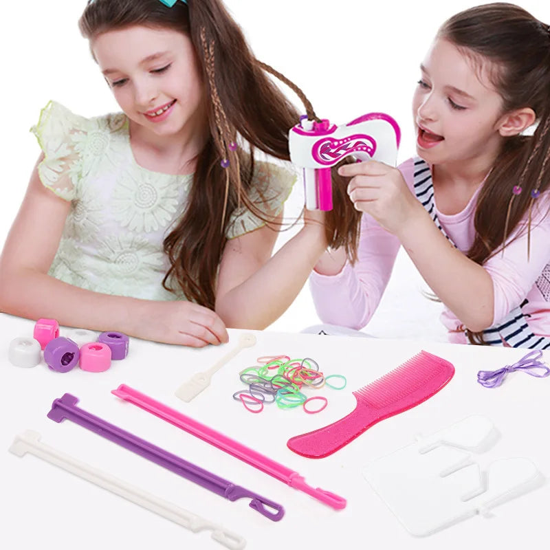 Girl Automatic Hair Braider Electric DIY Hair Weave Machine Twist Knitting Roll Twisted Braiding Hair Styling Tools Girl Gift|Beauty &amp;amp;amp;amp;amp;amp;amp;amp;amp; Fashion Toys|
