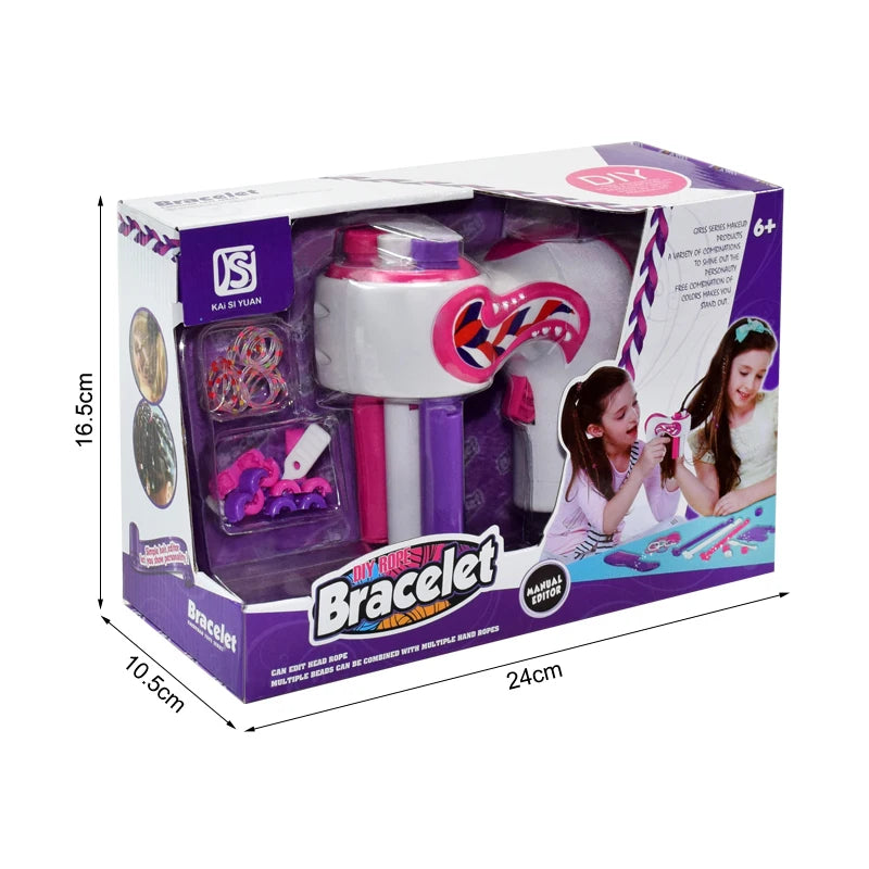 Girl Automatic Hair Braider Electric DIY Hair Weave Machine Twist Knitting Roll Twisted Braiding Hair Styling Tools Girl Gift|Beauty &amp;amp;amp;amp;amp;amp;amp;amp;amp; Fashion Toys|