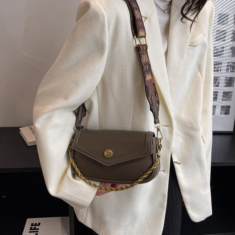 High-quality Texture Niche Bag Winter New Women&amp;amp;#039;s Bag Messenger Bag Popular Retro Hand-held Small Square Bag Bags