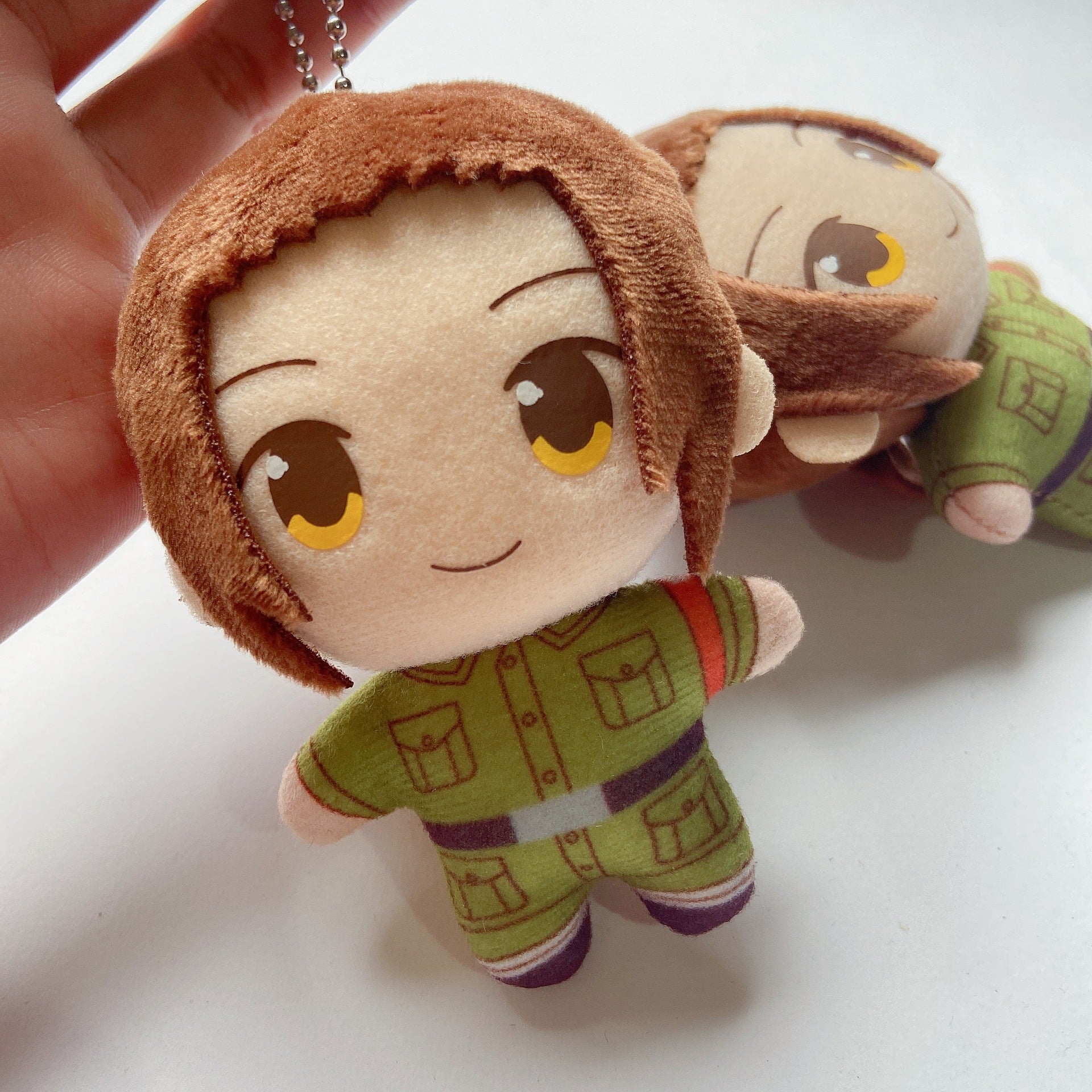 【 】 Hattalia Plush Keychain Arthur Al British Hand-made Pendant Animation Surrounding