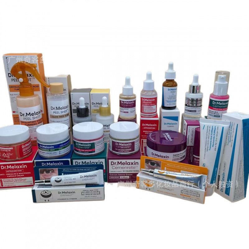 Cross-Border Dr.Melaxin Turmeric Exfoliating Ampoule Essence Tx Face Cream Eye Cream Stick Black Rice Cleanser Neck Cream