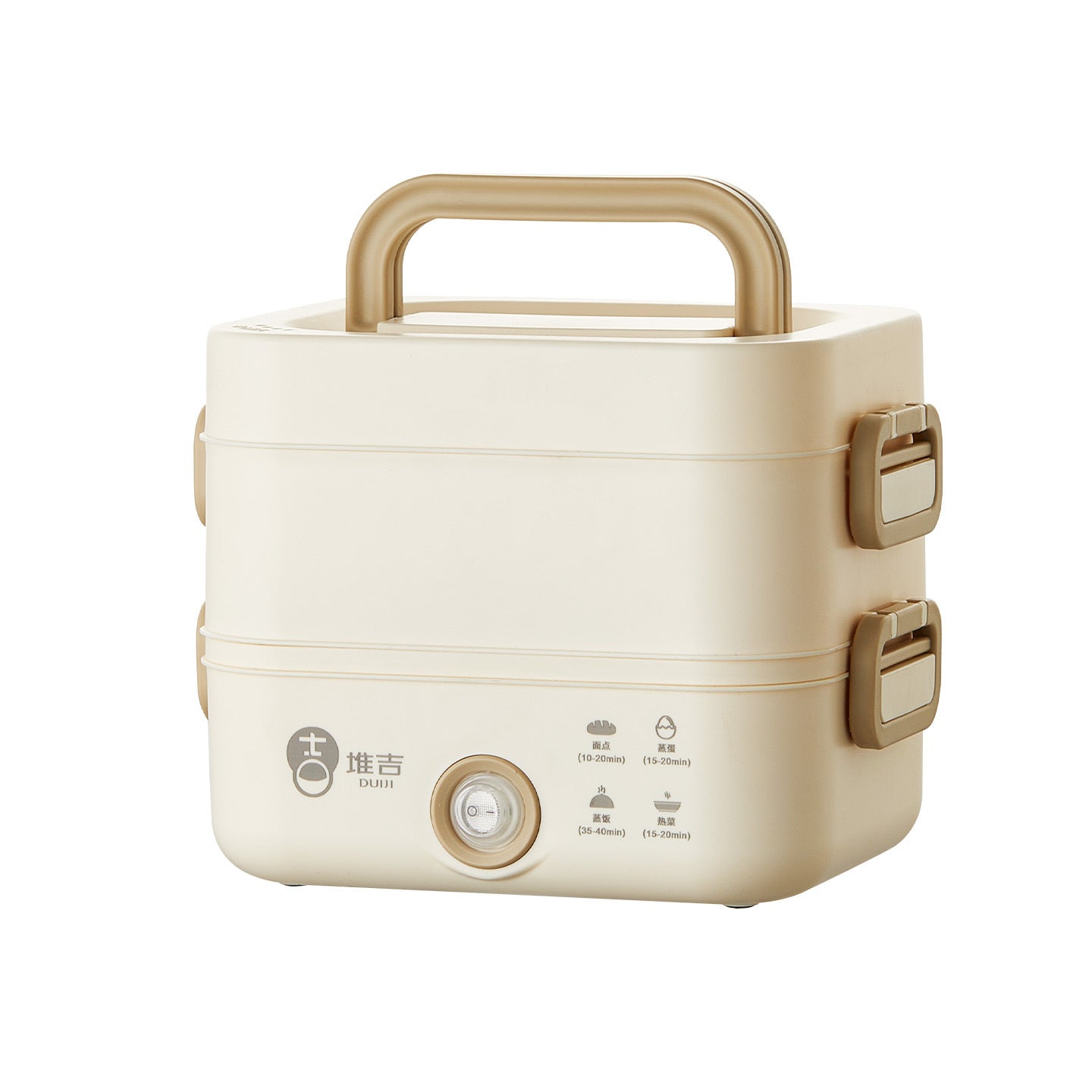 304 Stainless Steel Heated Lunch Box, Plug-In Electric Heating, Self-Heating Bento Box, Portable Rechargeable Electric Lunch Box