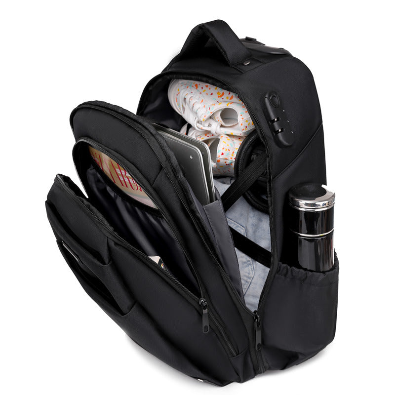 2025 New Trolley Backpack Men's And Women's Luggage Bag Large Capacity Business Travel Bag Trolley Backpack Dropshipping