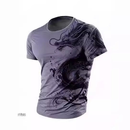 PaTTern Animal ReTro VinTage Casual SubculTure Men's 3D PrinTeD T-shirT T-shirT SporTs OuTDoor VacaTion Going OuT T