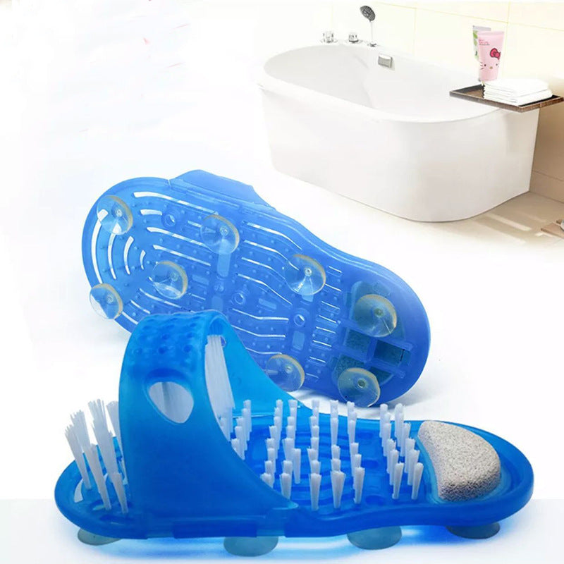 Easy Feet Bathroom Slippers Bathroom Feet Massage Slippers Rubbing Feet Sucker Drag Dead Skin TV Slippers