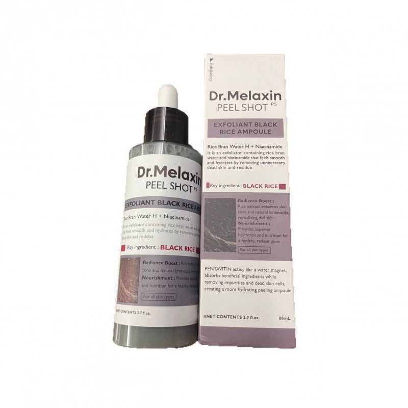 Dr.Melaxin Rice Skin Softening Essence 80ml Whitening And Lightening Of Spots And Exfoliation