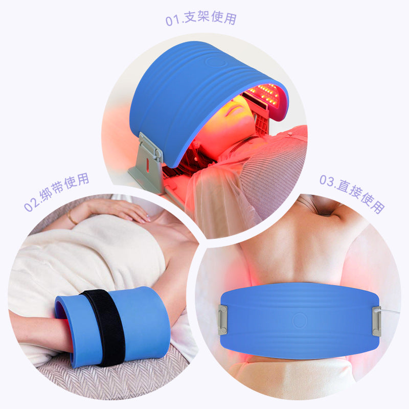 Factory Wholesale Three-color LED Color Light Beauty Instrument Foldable PDT Spectrometer Photodynamic Beauty Instrument
