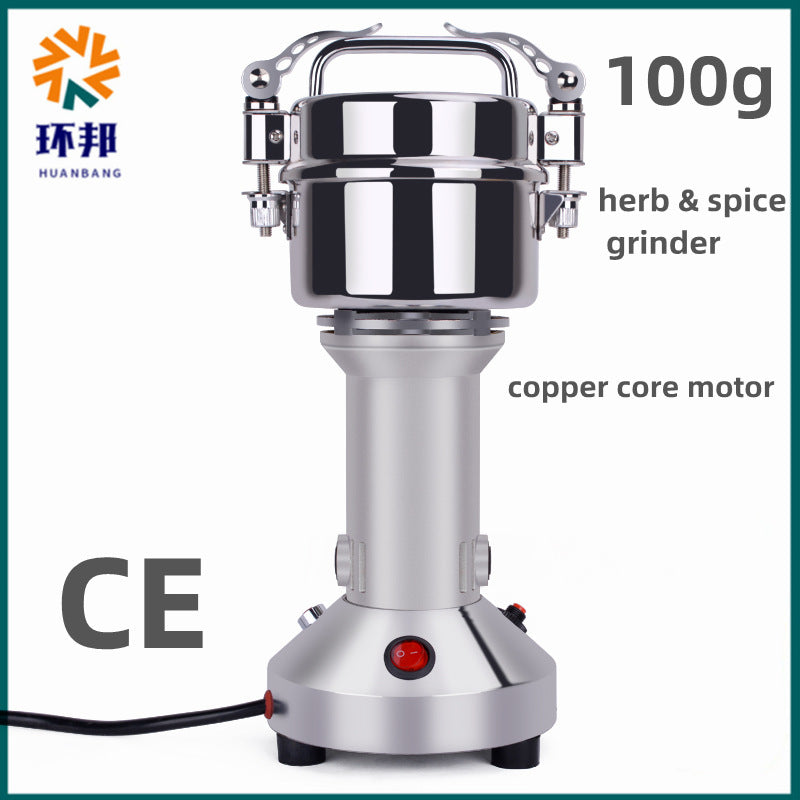 Herb Coffee Grinder Household Small Stainless Steel Donkey-hide Gelatin Rice Flour Pepper Soybean Traditional Chinese Medicine Grinder