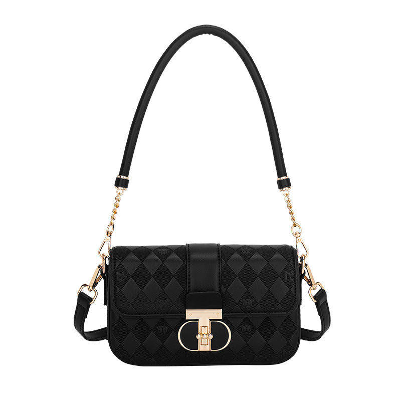 Bags For Women, Versatile 2025 New Niche Design Bags, High-End Baguette Underarm Quilted Single Shoulder Crossbody Bag For Women