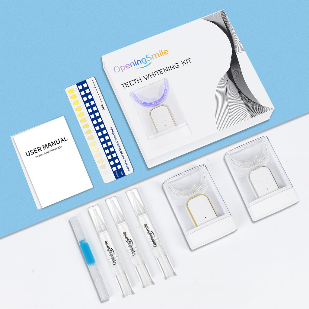 OpeningSmile Teeth Beauty Instrument New Teeth Whitening Teeth Gel Pen Set To Eliminate Yellow Home Teeth Beauty Instrument