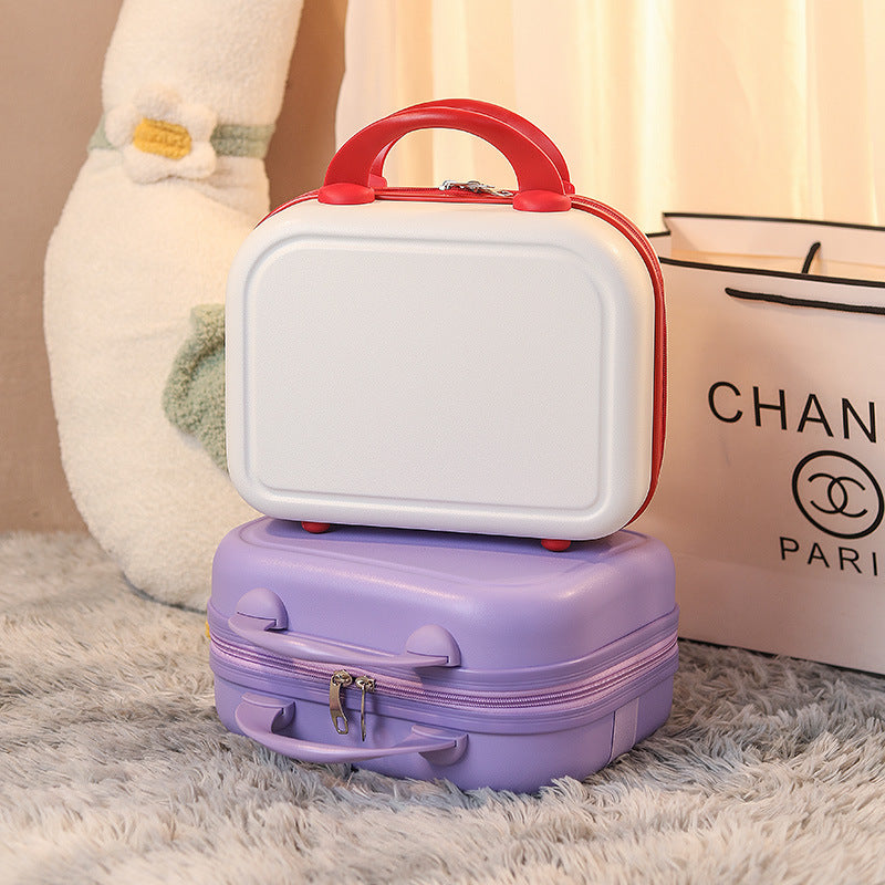 14 Inch Suitcase Multi-color Custom LOGO Suitcase Student Small Cosmetic Case Mini Holiday Gift Box Wholesale