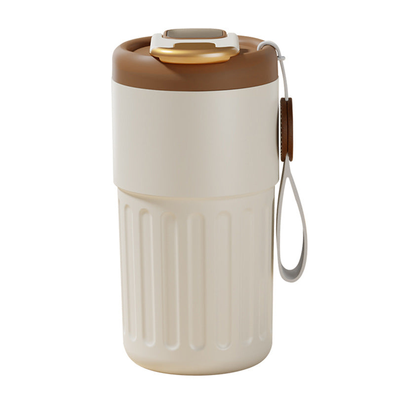 Creative High-value Coffee Cup Portable Cup 316 Stainless Steel Thermos Cup Men's Accompanying Cup Gift