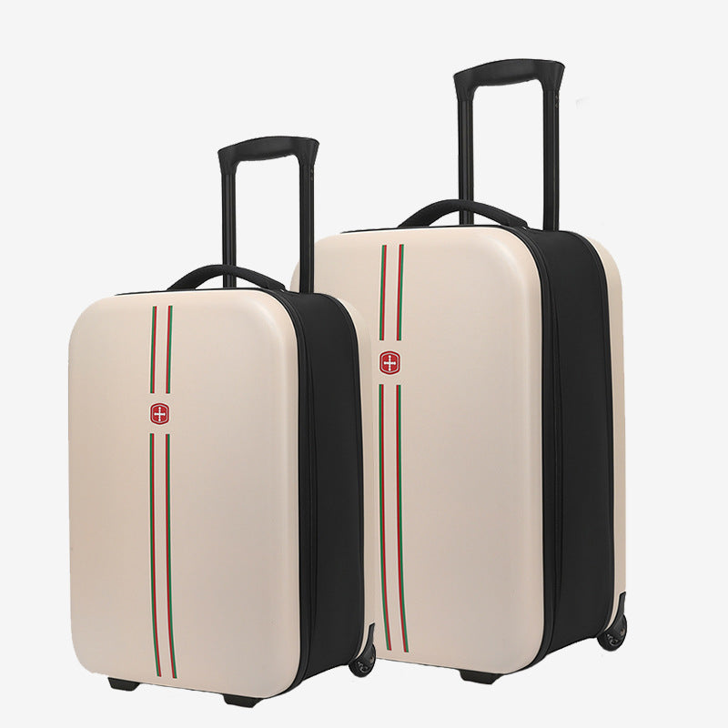 New Folding Trolley Case 20 Inch 24 Inch Luggage Travel Business Lightweight Foldable Suitcase