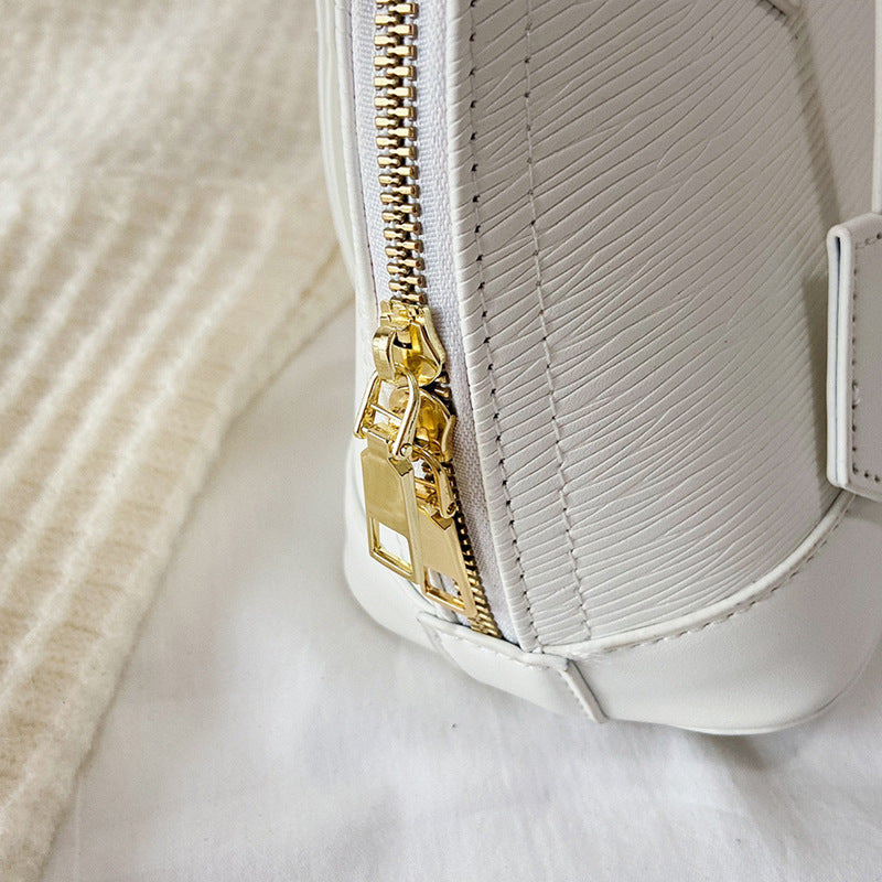 High-End Niche Design Bags For Women, New Summer Korean Style High-Quality Crossbody Bags, Fashionable Hand-Held Shell Bags