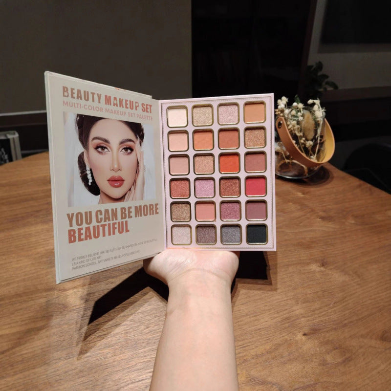 Cross-border Foreign Trade New 84 Color Eye Shadow Plate Lipstick Matte Glitter Sequins Makeup Plate Stage Makeup COS Color Palette