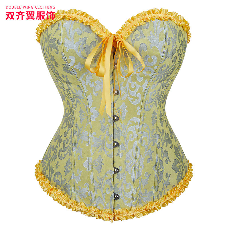 Cross-border Amazon European And American Shaper Waist Seal Bridal Dress Court Corset Retro Corset Corset
