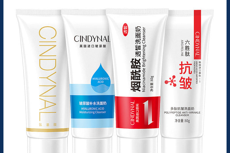 Sandinel Amino Acid Cleansing Facial Cleanser Clear Firming Skin Hyaluronic Acid Facial Care Foaming Cleanser
