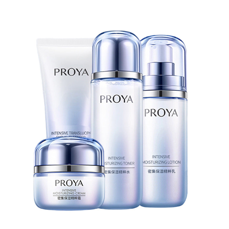 Po/Leya Intensive Moisturizing Water Emulsion Suit Emulsion Cream Skin Care Suit Hydrating And Moisturizing Official Genuine Goods Women