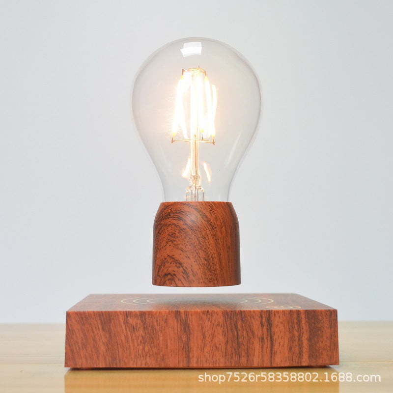 Magnetic Levitation Bulb Casual Retro Table Lamp Creative Bedroom Atmosphere Light Magnetic Levitation LED Bulb Ornament