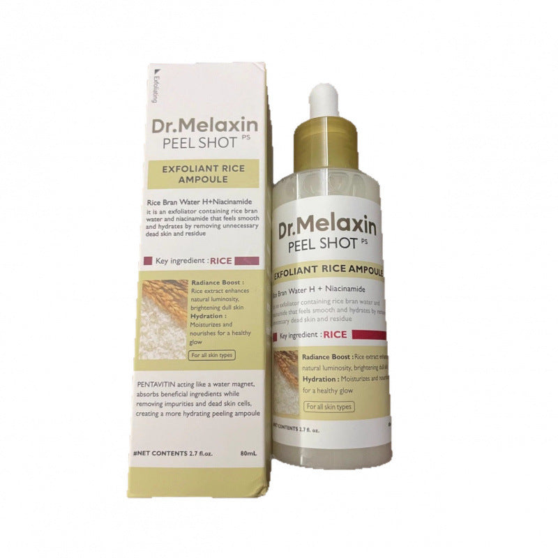 Dr.Melaxin Rice Skin Softening Essence 80ml Whitening And Lightening Of Spots And Exfoliation