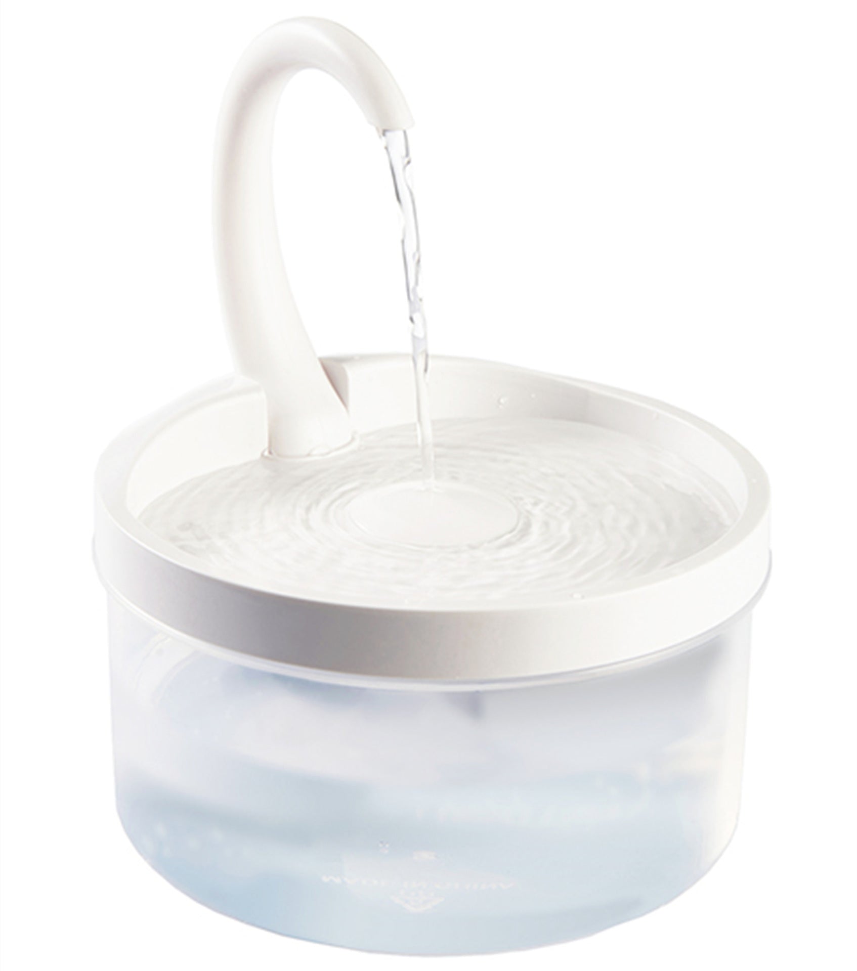 Pet Water Dispenser Fawn Swan Round Water Dispenser Automatic Activated Carbon Filter Standard Led Version Water Shortage Power
