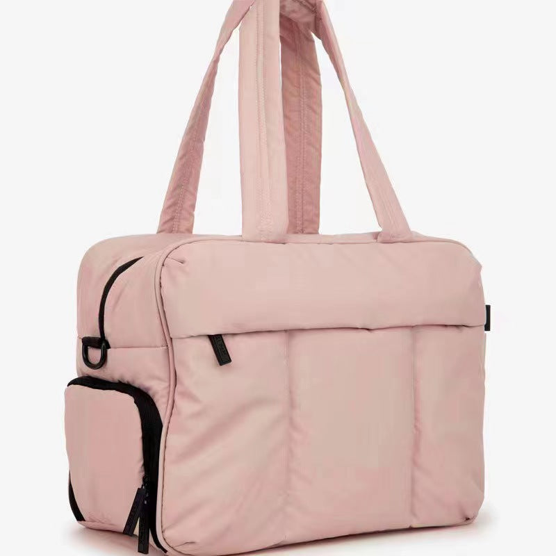 Single-shoulder Portable Tote Bag Winter Padded Bag Ladies Large-capacity