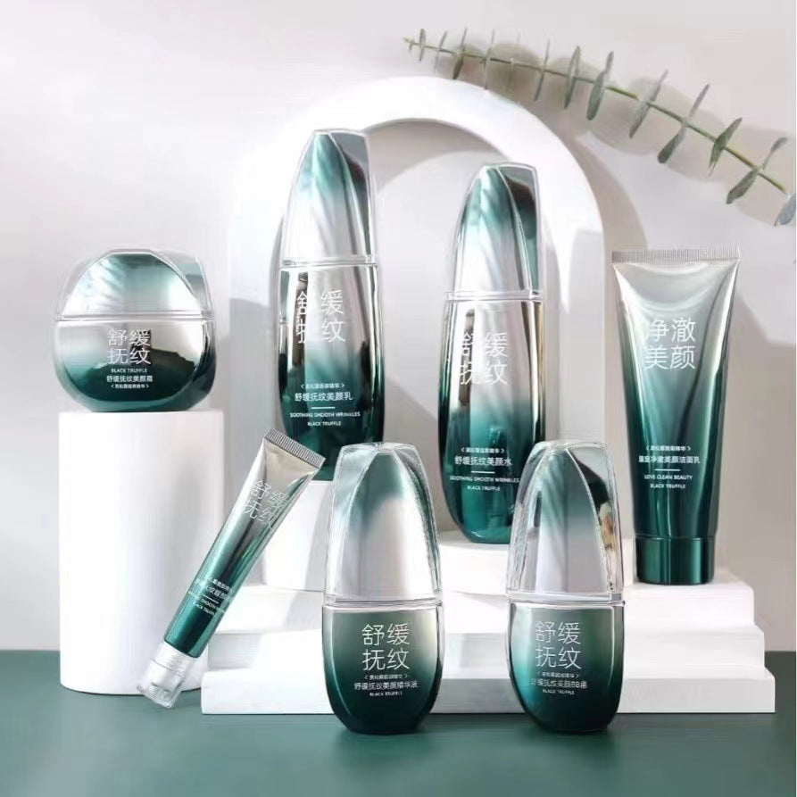 Time And Her Black Truffle Skin Care Products Suit Soothing, Patronizing And Moisturizing Cosmetics Suit