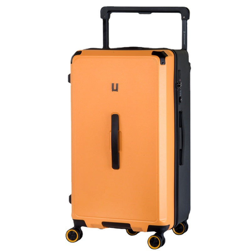 Japanese Series 37 Points Large Capacity Universal Wheel 26 Inch Suitcase 28 Men's And Women's Luggage Wide Trolley Case USB Charging