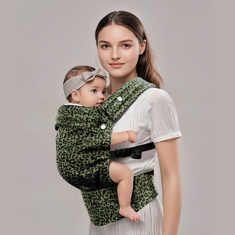 A Baby's Shoulders Four Seasons Shoulder Strap Baby's Back Towel Go Out To Hold Baby Artifact Baby Children's Back Bag Waist Stool