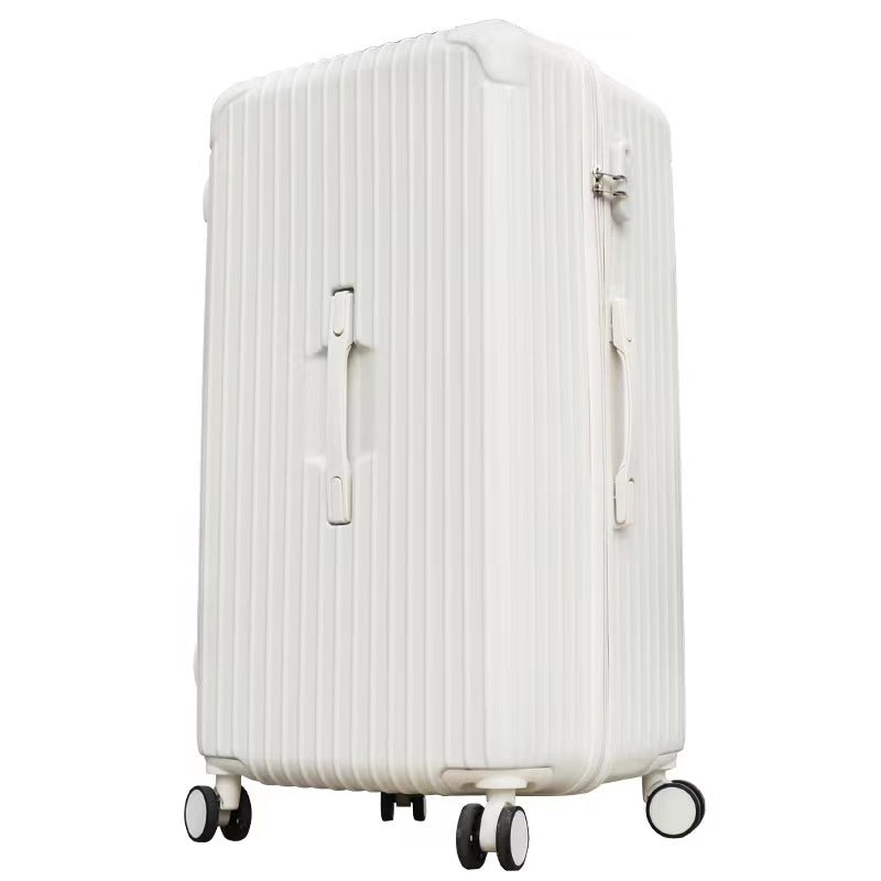 2025 New Large-Capacity Suitcase 26 Inches 28 Anti-Fall Flat Lake Suitcase Trolley Case Men's Suitcase Women's Password Box