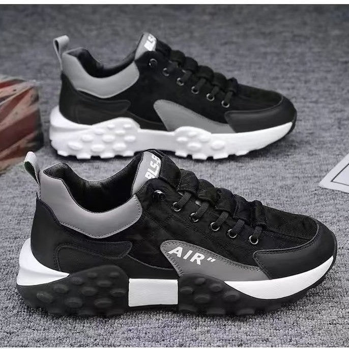 New Trendy Shoes Men's Student Shoes Running Sneaker Cyber Celebrity Thick-soled Torre Shoes Breathable Casual Shoes Men's Shoes In Stock