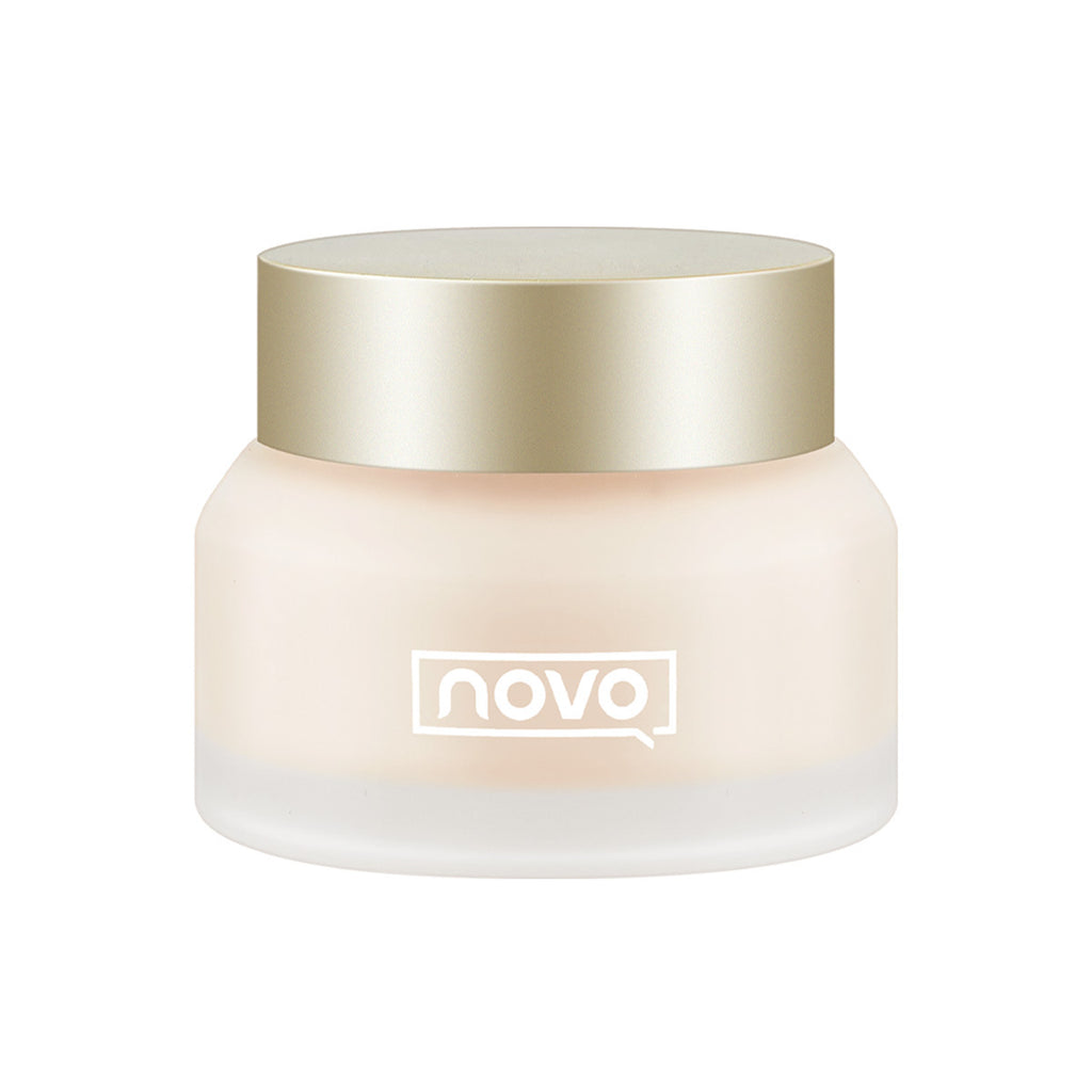 NOVO Luxury Soft Light Foundation Liquid Waterproof Sweat-proof Makeup Concealer Moisturizing Student Party Affordable Foundation Cream