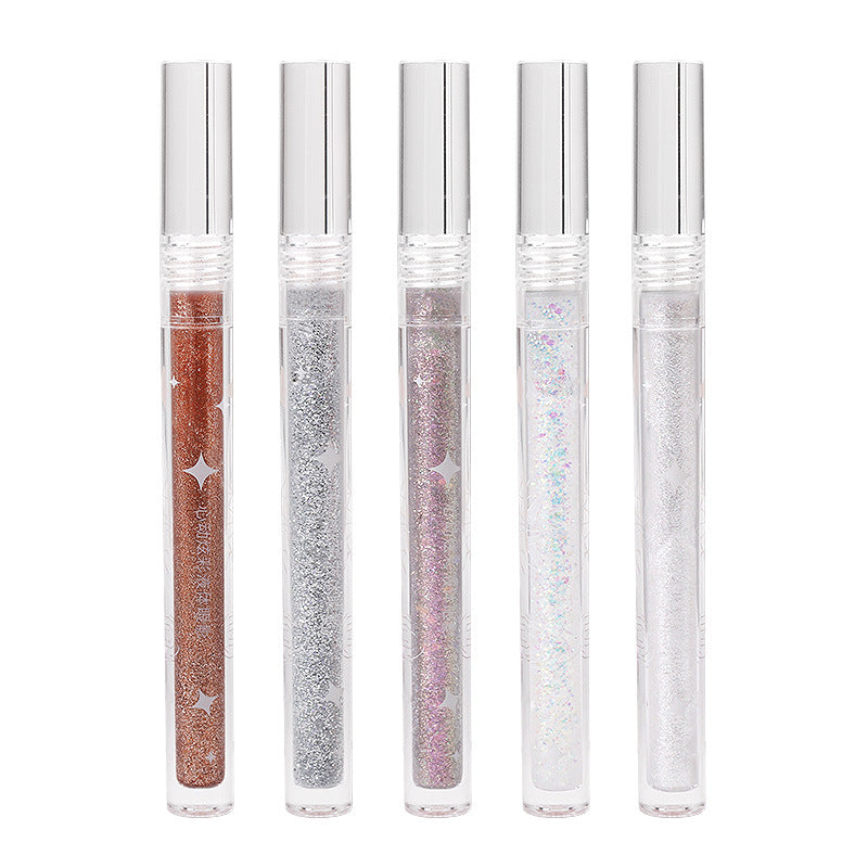 Bvg High-gloss Liquid Multi-color Eye Shadow Fine Flash Flash Sparkling Diamond Sequins A Drop Of Tears Liquid Eye Shadow