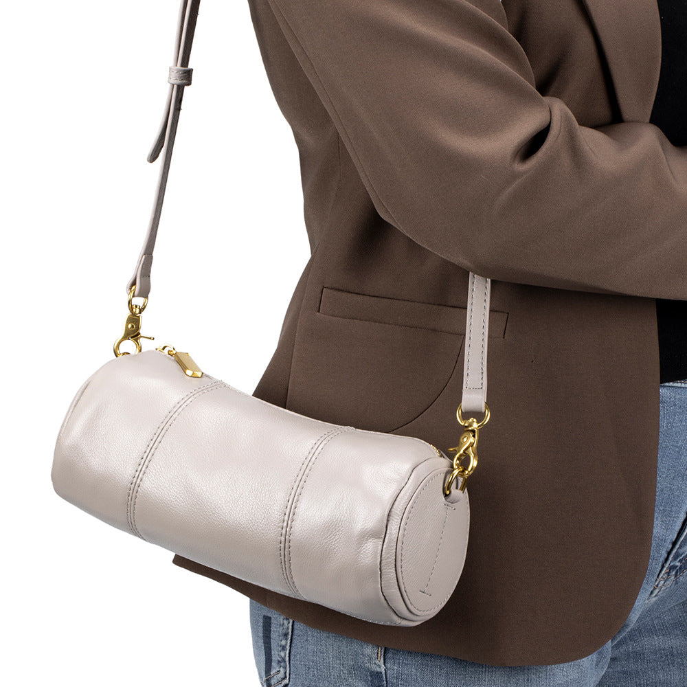 New Retro First Layer Cowhide Shoulder Bag