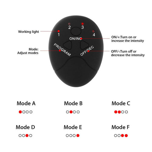 Mipreco Beautiful Buttocks Instrument Hip Trainer Unisex Hip Stickers Lazy Fitness Massager