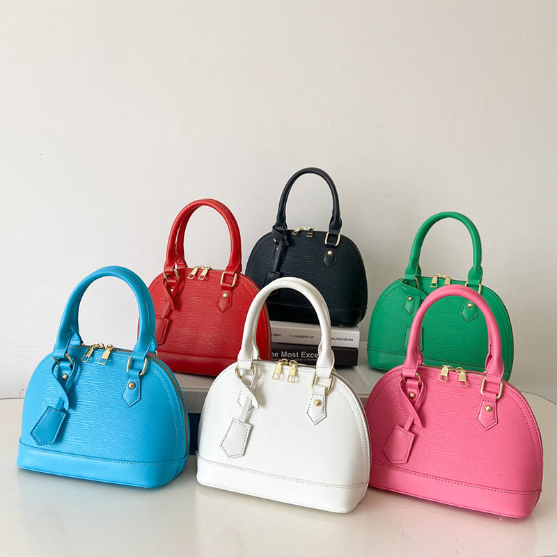 High-End Niche Design Bags For Women, New Summer Korean Style High-Quality Crossbody Bags, Fashionable Hand-Held Shell Bags