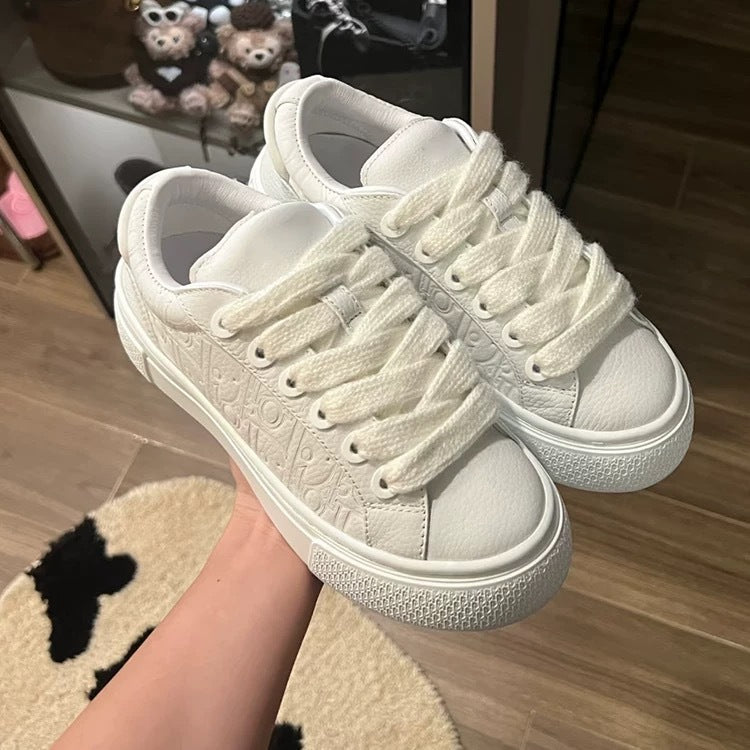 D 2025 New High Version B33 Series Jacquard Sneaker Men And Women Lovers Leather Shoes Stitching Casual Shoes Women