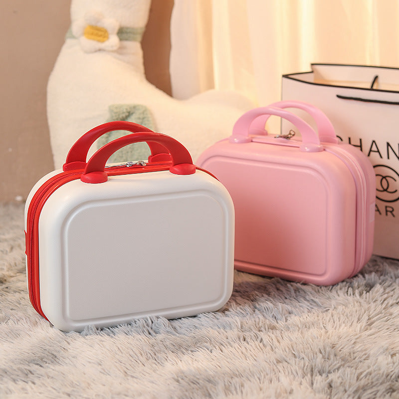 14 Inch Suitcase Multi-color Custom LOGO Suitcase Student Small Cosmetic Case Mini Holiday Gift Box Wholesale