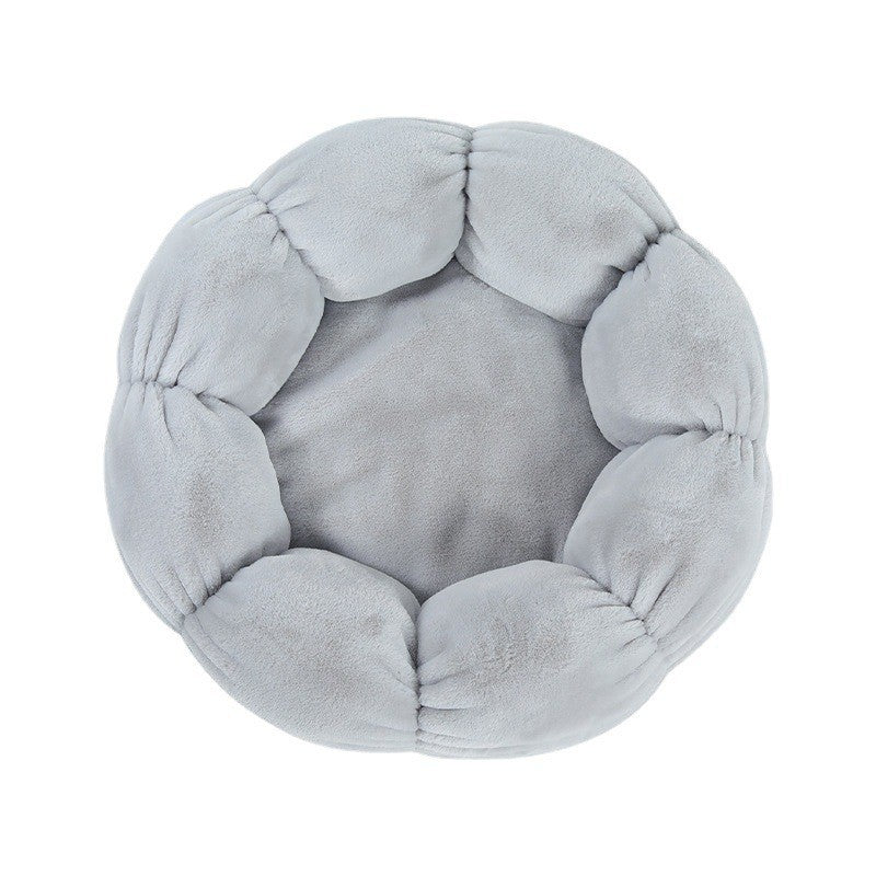 Cat Nest, Flower Nest, Cat Neck Guard, Plush Nest, Cat Mat, Cat Nest, Universal Round Dog Nest For All Seasons, For Pets