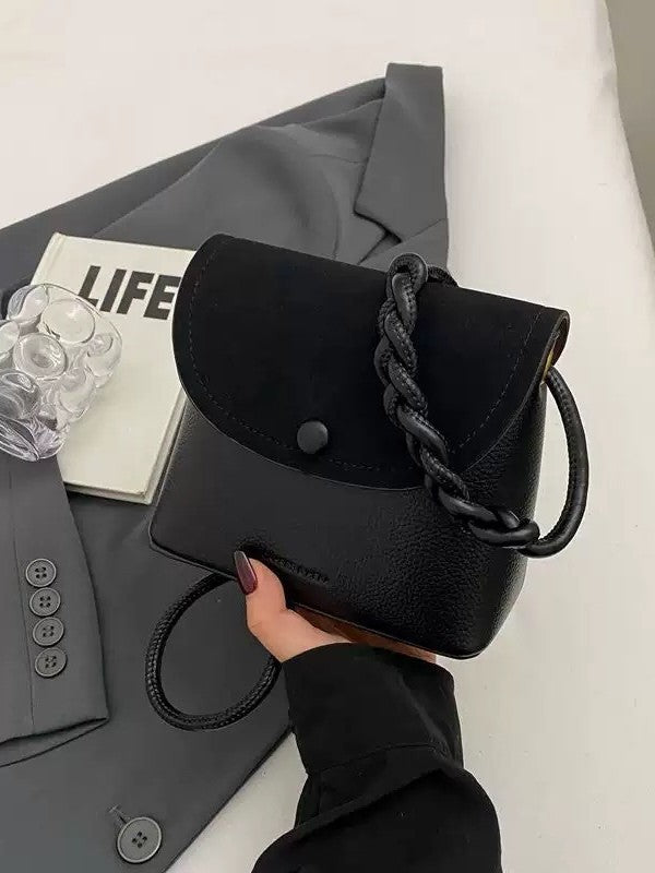 High-End Women's Bag 2024 New Crossbody Bag Autumn And Winter Bucket Bag Retro Niche Design Women's Versatile Shoulder Bag