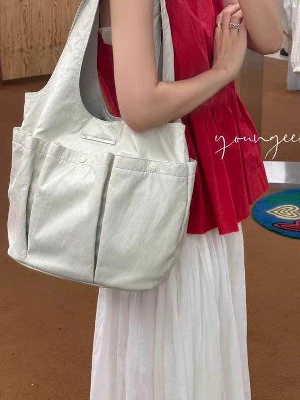 Guangzhou Factory Korean Niche Design 2025 Spring And Summer New Satchel Small Tote Bag For Women High-End Tote Bag For Women