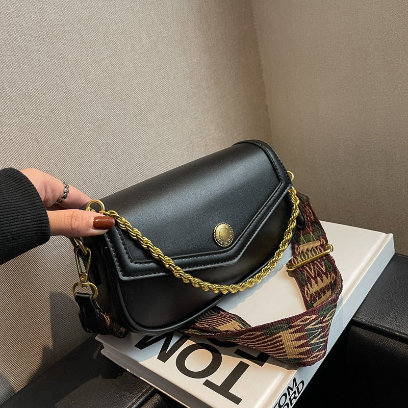 High-quality Texture Niche Bag Winter New Women&amp;amp;#039;s Bag Messenger Bag Popular Retro Hand-held Small Square Bag Bags
