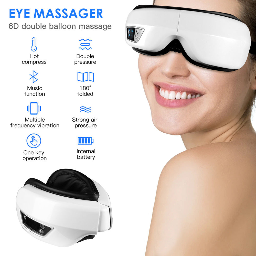 Eye Massager Eye Massager Intelligent Air Pressure Hot Compress Vibration Sleep Device Eye Care Device
